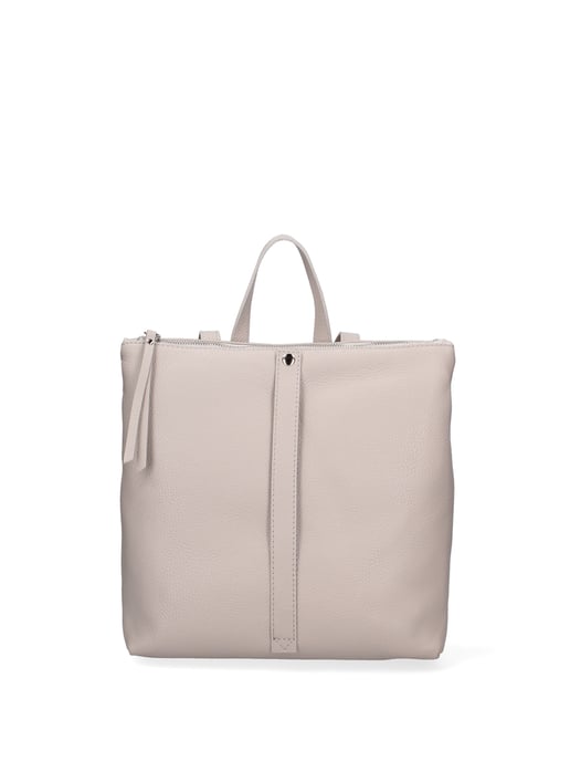 Roberta Rossi Handbag convertible into a backpack Women LIGHT GREY
