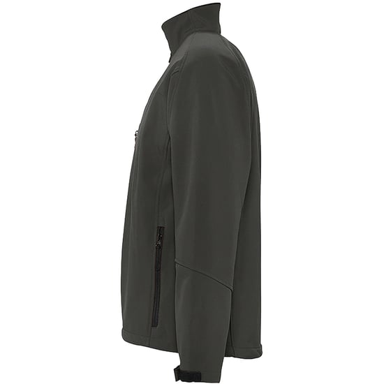 SOLS Heren Relax Soft Shell Jacket (ademend, winddicht en waterbestendig) (Houtskool) - Image 3