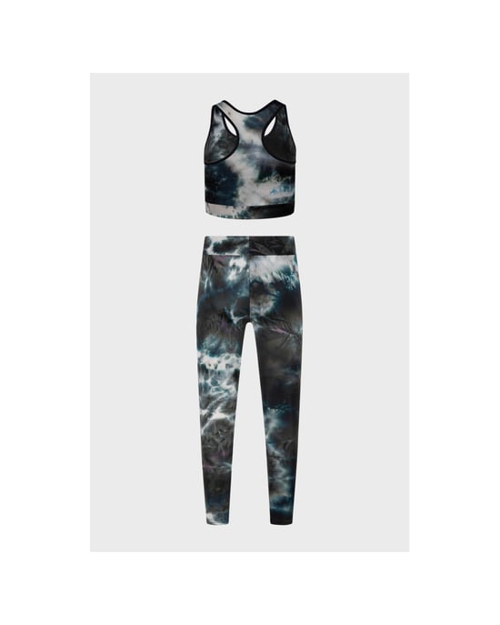 19V69 Italia Womens Leggings and Top Green DEMY DARK GREEN
