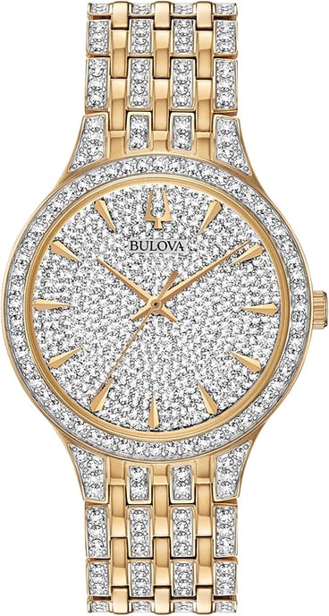 Bulova Men's Gold Watch 98A229