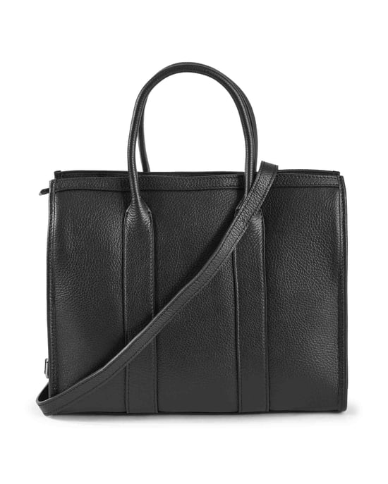 V Italia Womens Handbag CA1030 Dollaro Nero - Image 4