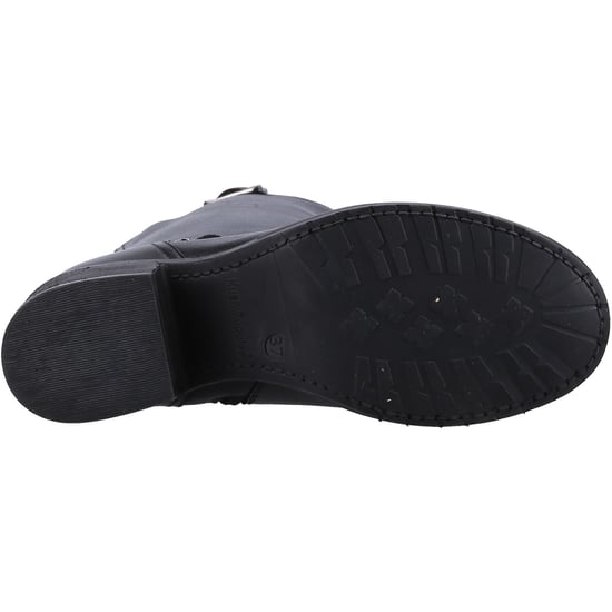 Hush Puppies Heidi Leather Women's Black Leather Boots - Image 3