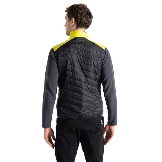 Dare 2B Mens Touring Quilted Lightweight Gilet (Neon Spring/Black)