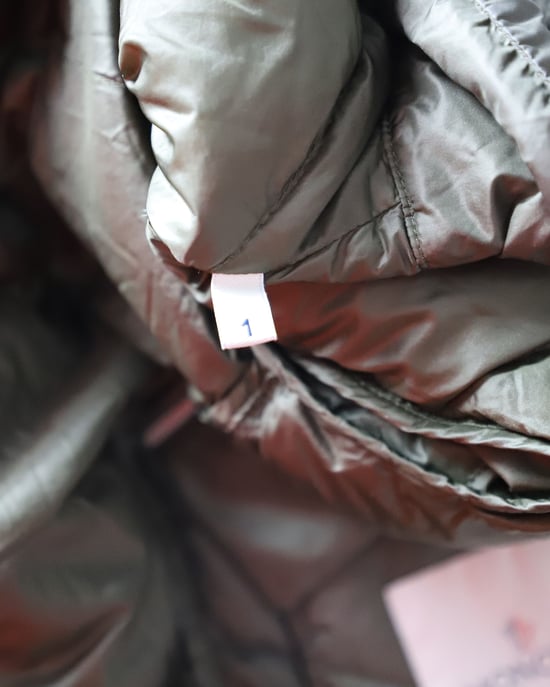 Moncler Quilted Puffer Jacket in Olive Polyamide - Image 5