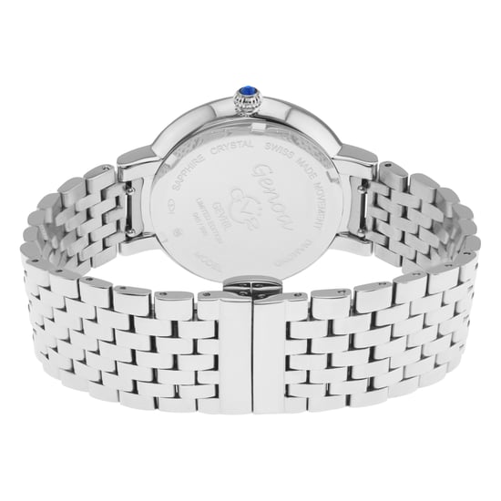 GV2 Womens Genoa Diamond 12530 Swiss Quartz Silver Stainless Steel Watch - Image 2