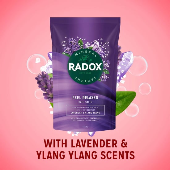 Radox Mineral Therapy Bath Salts Sleep Aromatherapy with Lavender&Ylang, 3x900g