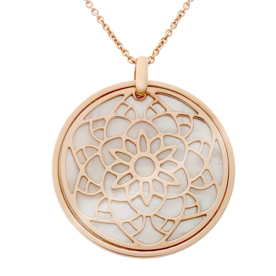 Orphelia 'Madelene' Dames 925 Sterling Zilveren Ketting met Hanger - Roze ZK-7163/RG - Image 3