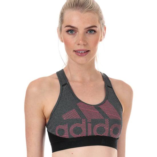Women's adidas Don't Rest Alphaskin BOS Bra in Black Marl - Image 6