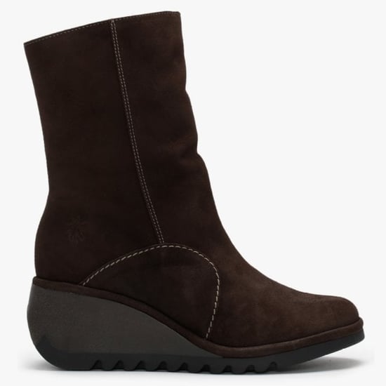 Fly London Nort Suede Wedge Ankle Boots
