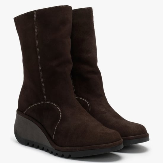 Fly London Nort Suede Wedge Ankle Boots