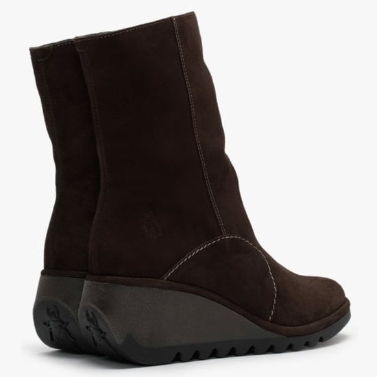 Fly London Nort Suede Wedge Ankle Boots