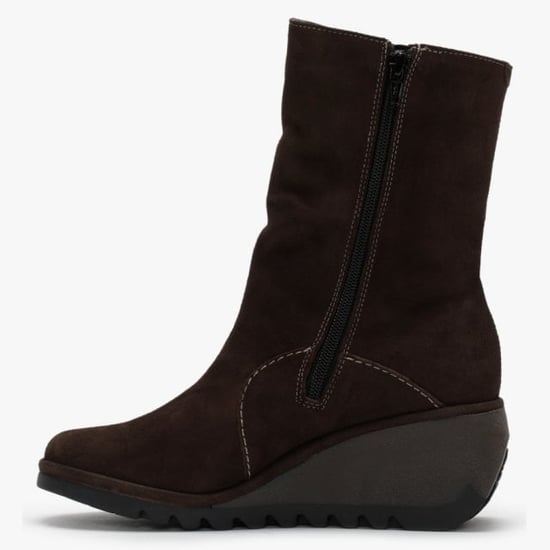 Fly London Nort Suede Wedge Ankle Boots