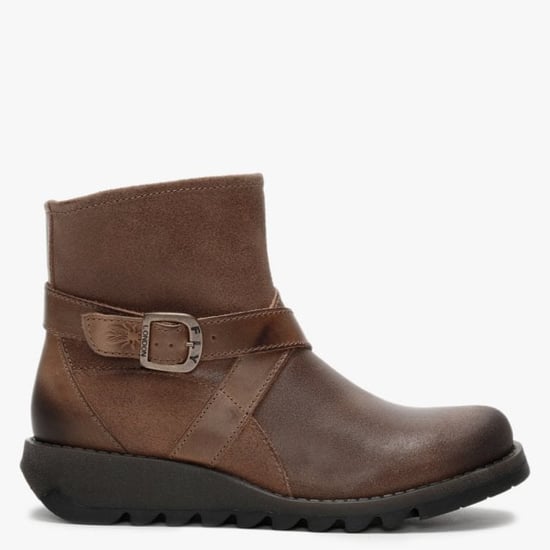 Fly London Sake Leather Ankle Boots