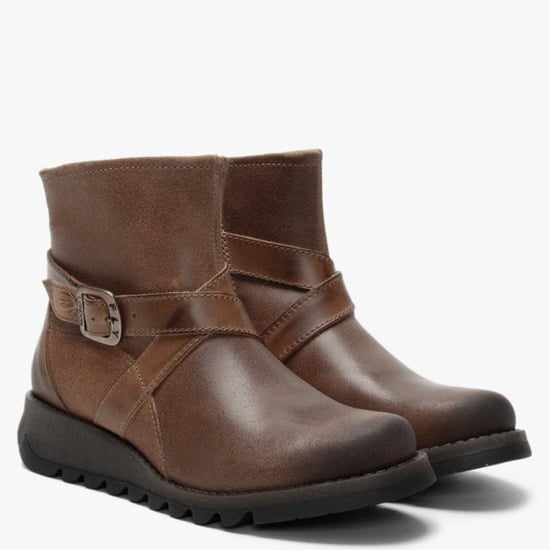 Fly London Sake Leather Ankle Boots