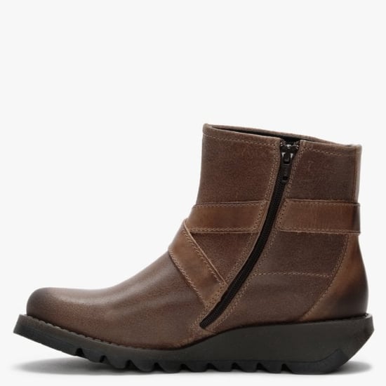 Fly London Sake Leather Ankle Boots