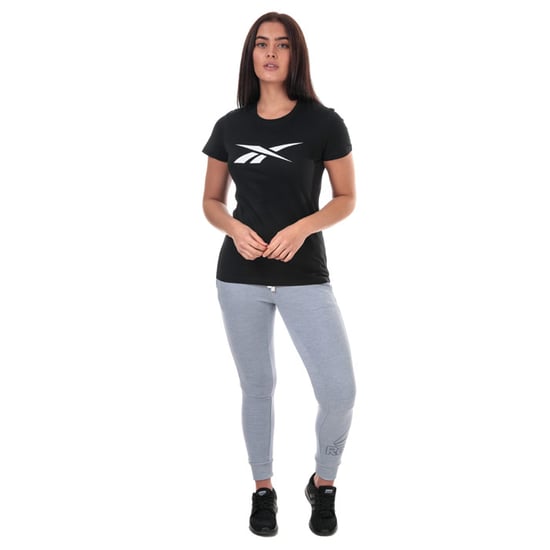 Women's Reebok Vector Graphic T-Shirt in Black