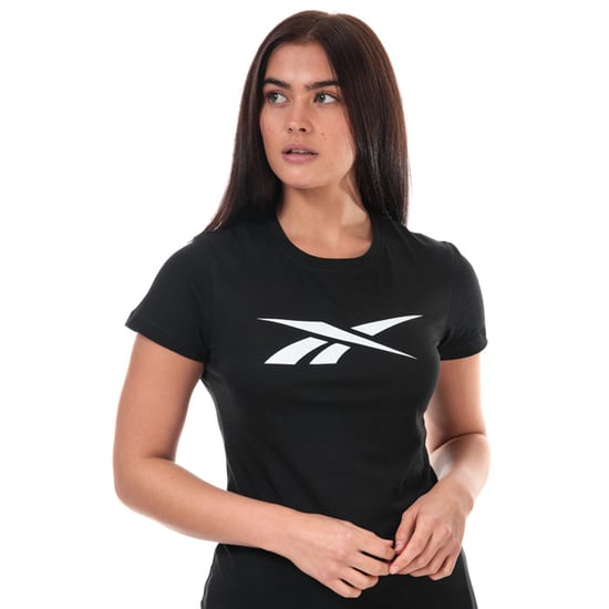 Women's Reebok Vector Graphic T-Shirt in Black
