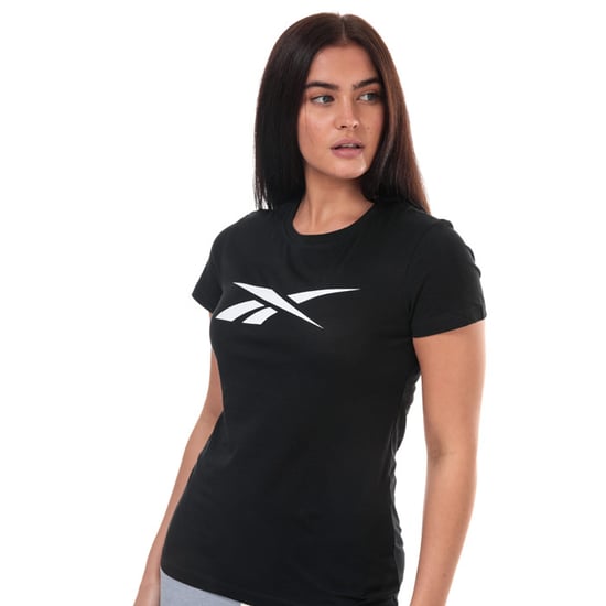 Women's Reebok Vector Graphic T-Shirt in Black