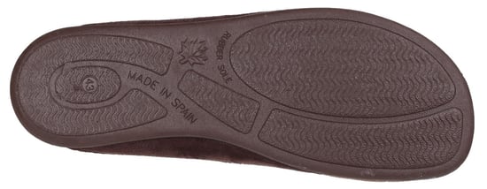 Cotswold Westwell Stoffen Heren Bruine Pantoffels - Image 4