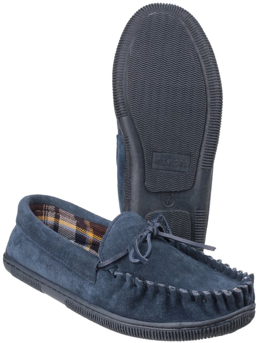 Alberta Slip On Moccasin Slipper - Image 3