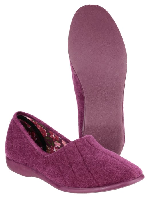 Audrey Touch Fastening Slipper