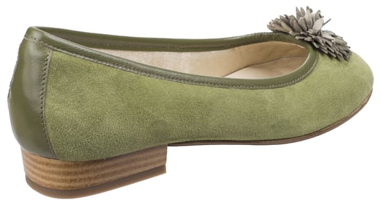 Iseo Suede Ballerina Court Shoe