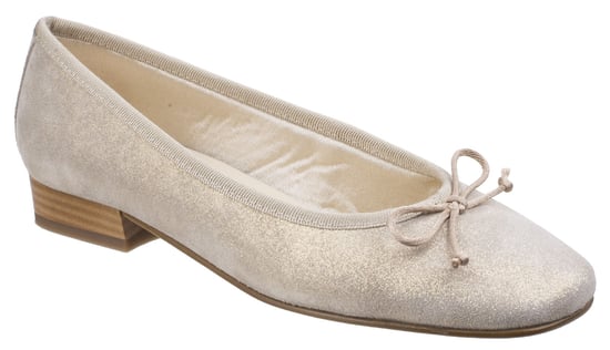 Ledro Suede Ballerina Court Shoe