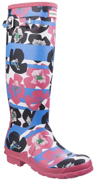 Original Floral Stripe Tall Wellington