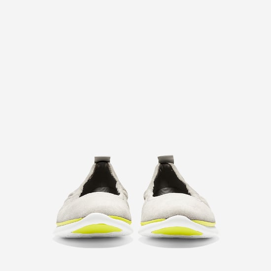 3.ZEROGRAND Ruched Slip On Shoe