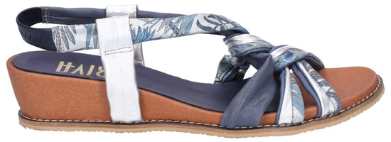Diamond Elasticated Sling Back Sandal
