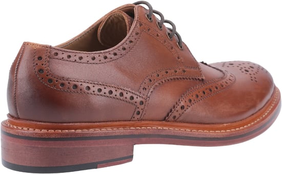 Cotswold Quenington Bruine Leren Veterschoenen Voor Heren - Image 2