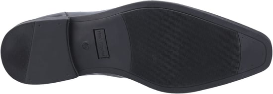 Hush Puppies Ezra Svarta Lädersnörskor För Män - Image 3