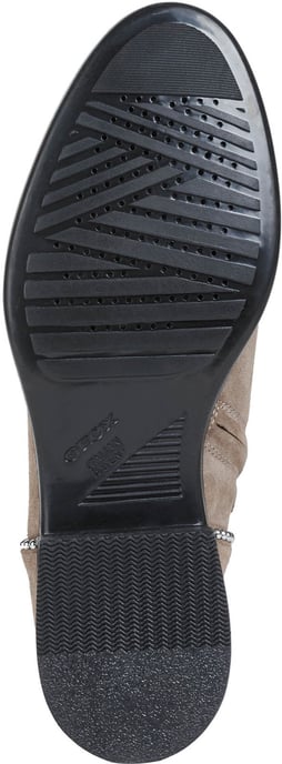 Geox Resia Suède Dames Laarzen In Donker Beige - Image 3