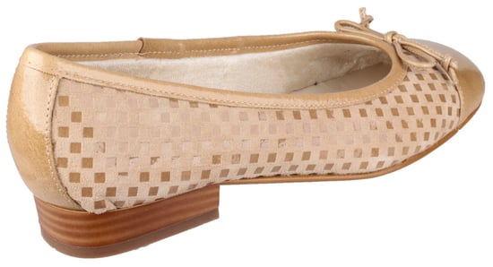 Andros Patent/Suede women's Ballerina