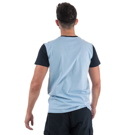 Men's Weekend Offender Gitarama Pocket T-Shirt in sky - Image 2