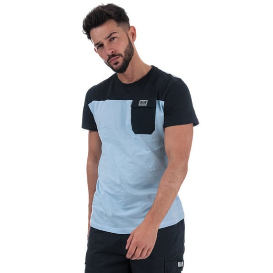Men's Weekend Offender Gitarama Pocket T-Shirt in sky - Image 4