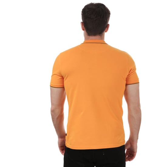 Men's Henri Lloyd Polo Shirt in Orange - Image 5