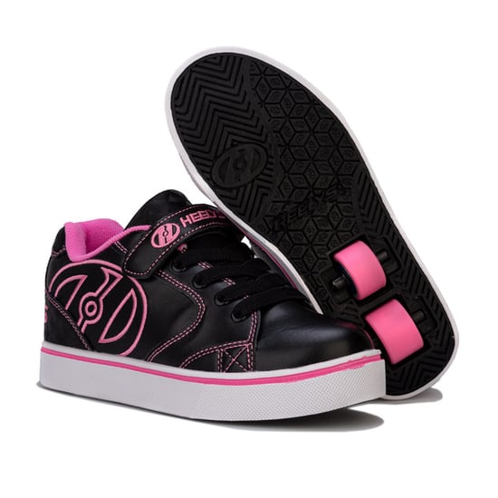 Girls' Heelys Children Vopel X2 Skate Shoes in black pink - Image 5