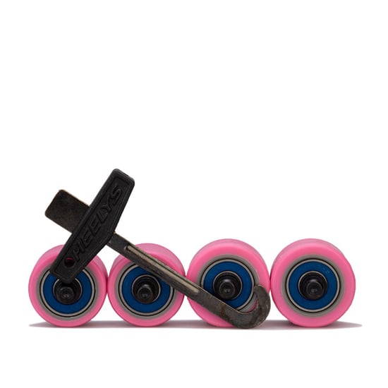 Girls' Heelys Children Vopel X2 Skate Shoes in black pink - Image 6