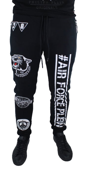 Philipp Plein HM681041 "Cat Eyes" 02 Sweat Pants - Image 1