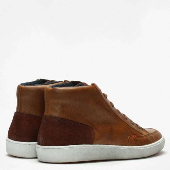 Daniel Hotch Leather High Top Trainers