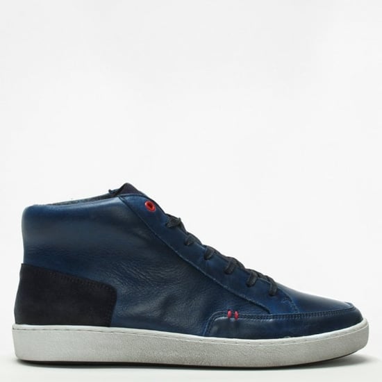 Daniel Hotch Leather High Top Trainers
