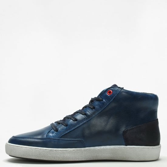 Daniel Hotch Leather High Top Trainers