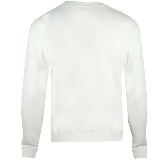 Roberto Cavalli Snake Wrapped Logo White Sweater - Image 2