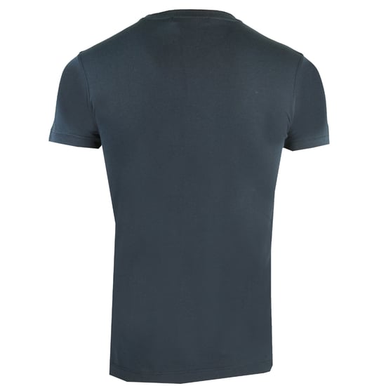 Roberto Cavalli Logo Marinblå T-shirt - Image 2