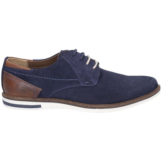 Hush Puppies Mens Frankie Lace Up Suede Durable Smart Shoes