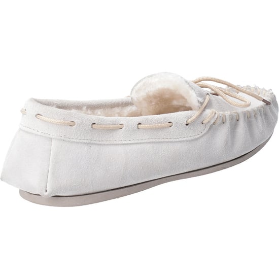 Hush Puppies Womens Allie Suede Faux Fur Lined Cozy Slippers - Image 3