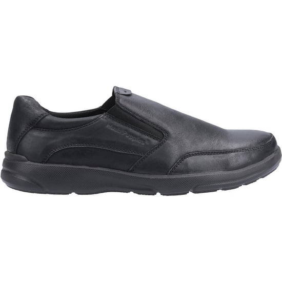 Hush Puppies Mens Aaron Slip On Leather Loafer Shoes - Image 2
