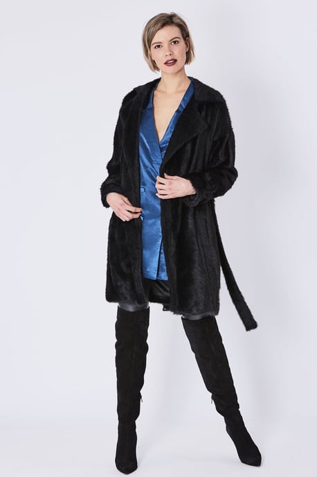 Jayley Faux Fur Coat