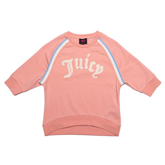 Girl's Juicy Couture Infant Gothic Script Sweat in Peach